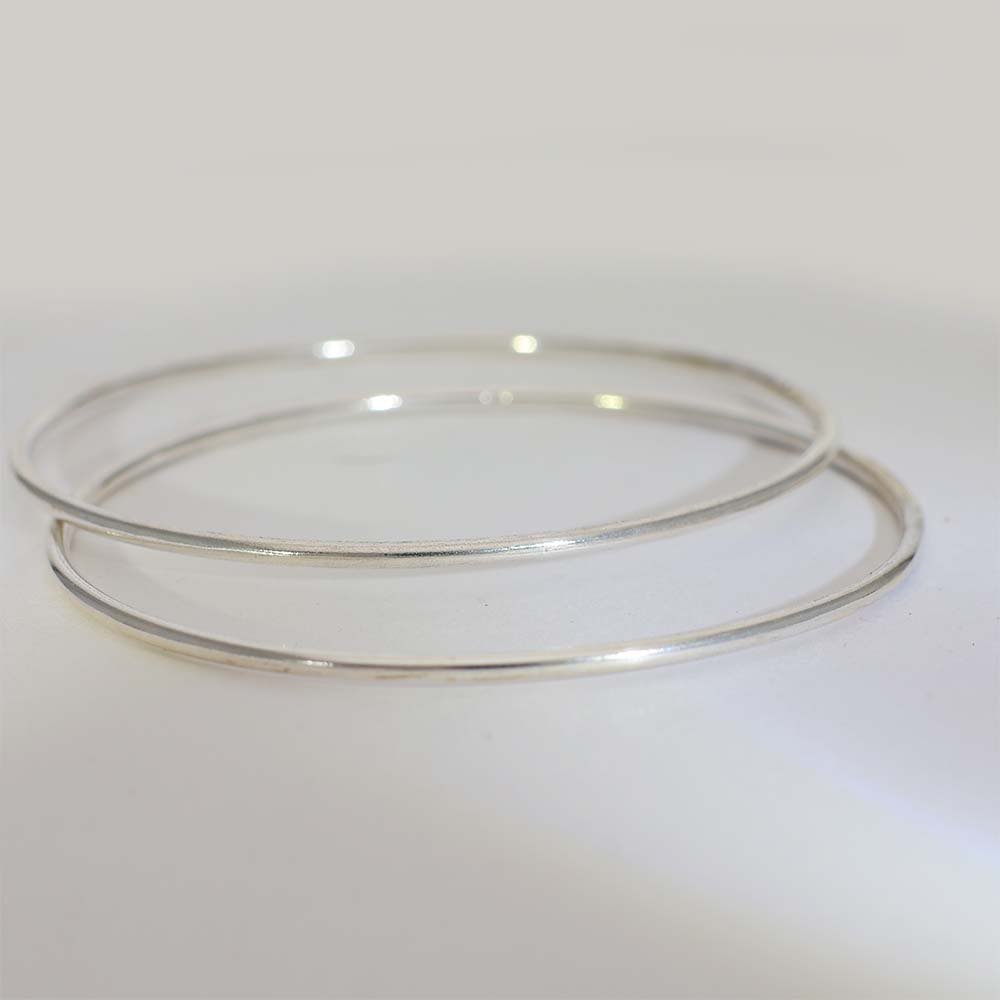 Classic Twin Line Bangles - Image 2