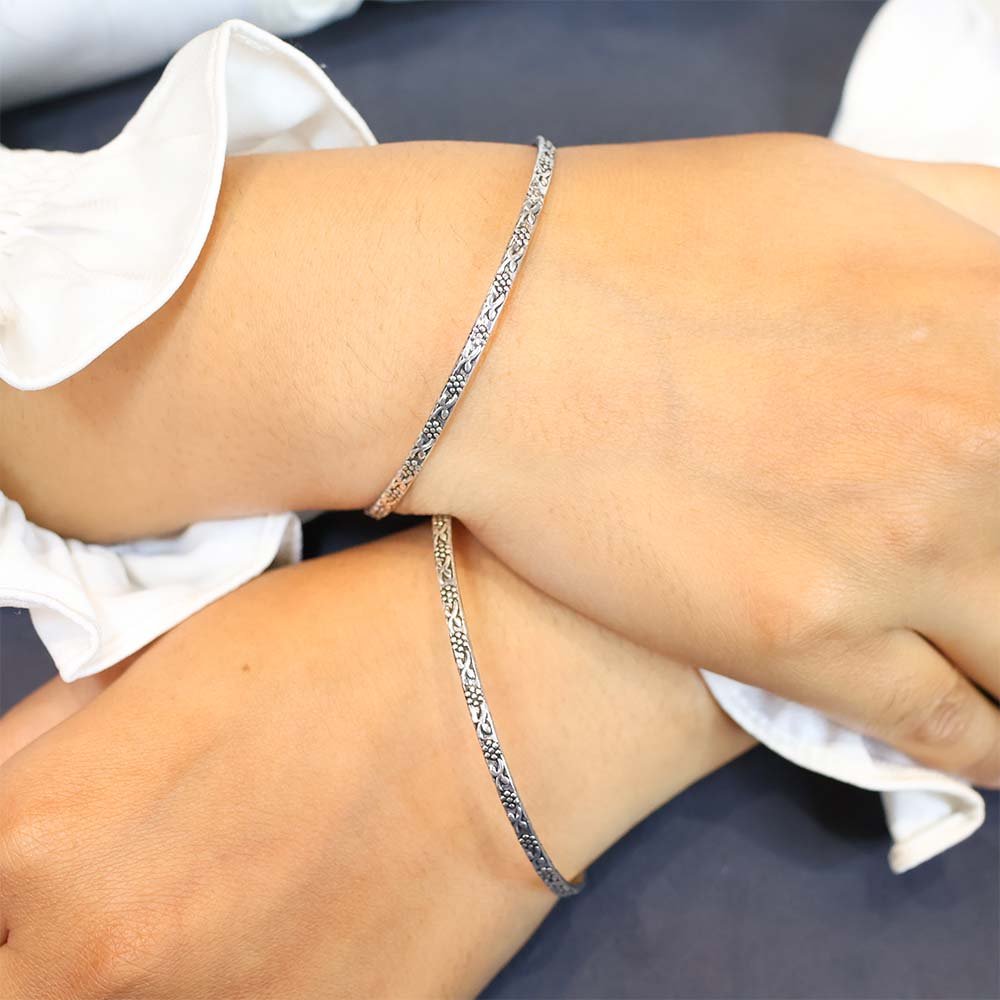 Vintage Bloom Bangles
