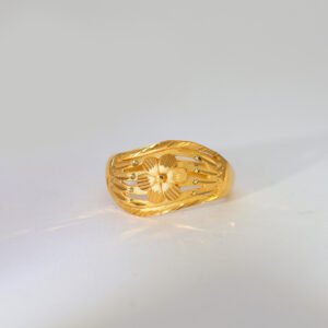 Golden Blossom Gold Ladies Ring