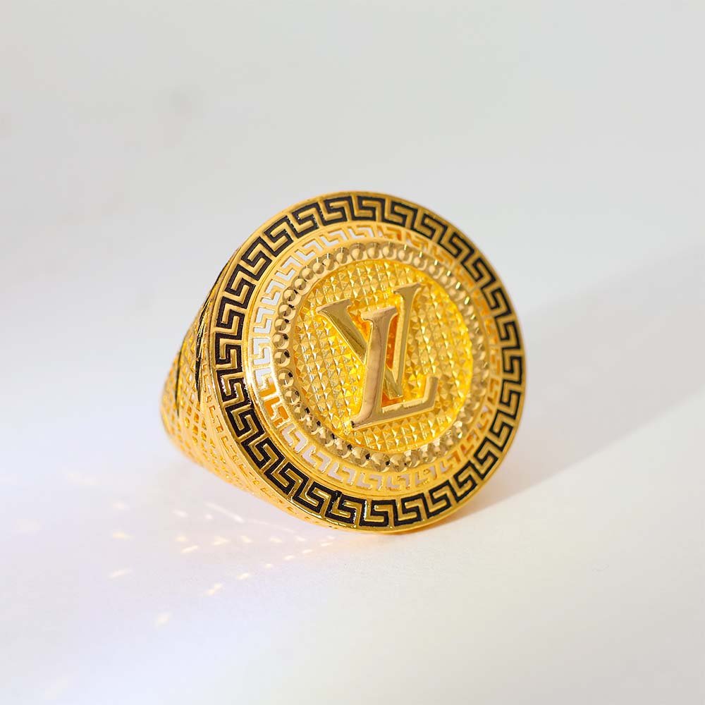 Prestige Monogram Gold Ring
