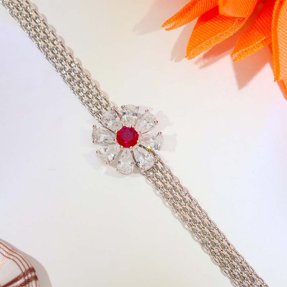 Pink Daisy Girlish Bracelet - Image 5