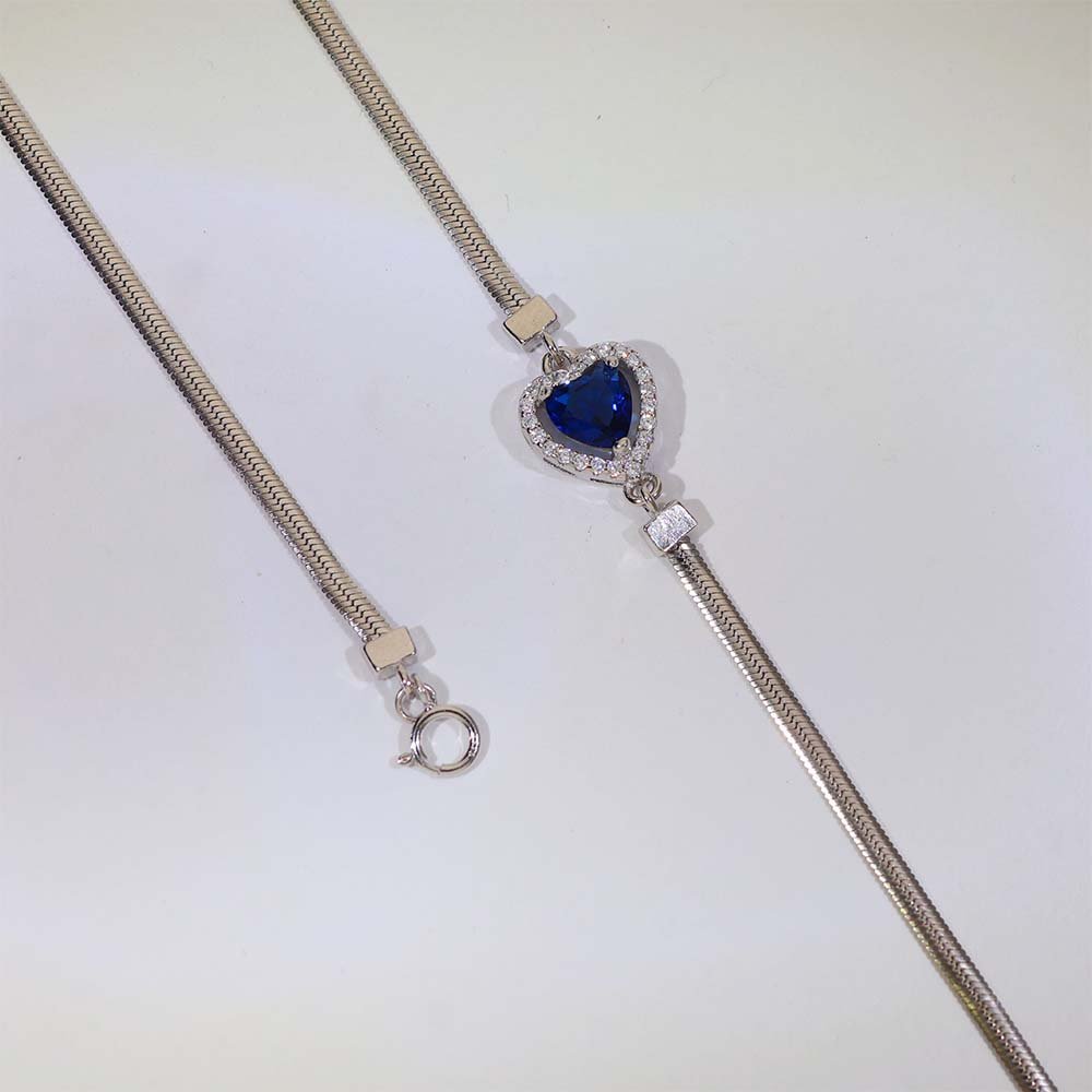 Blue Heart Anklets - Image 3