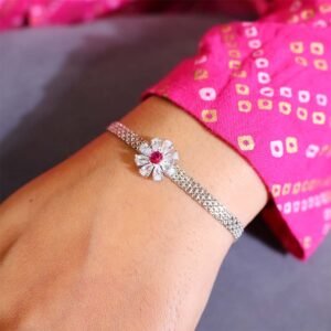 Pink Daisy Girlish Bracelet