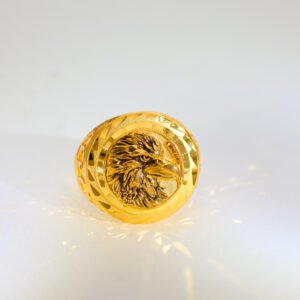 Royal Eagle Gold Gents Ring