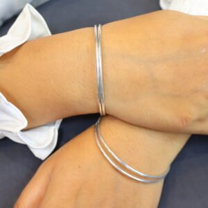 Classic Twin Line Bangles